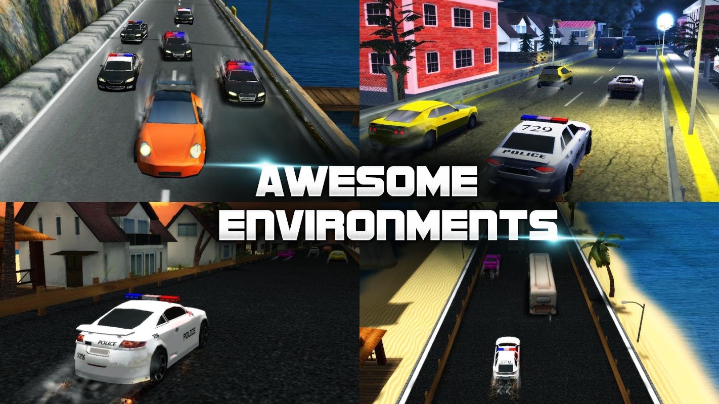 警匪狂飆賽車內購破解版(Police Speed Racing)