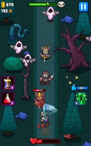 探索沖刺無限金幣版(Dash Quest)