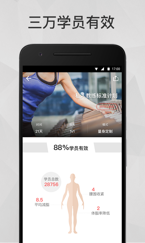 马甲线健身减肥教练