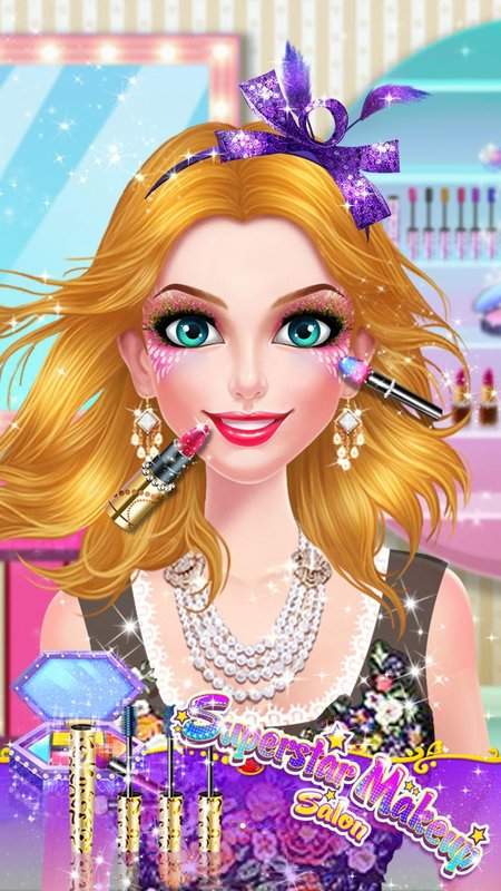 超級(jí)女孩化妝官方版(Superstar Makeup Salon)