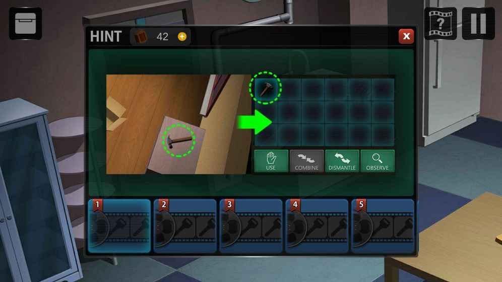 密室逃脫拘留無限提示(ESCAPE GAME_THE ROOMS)