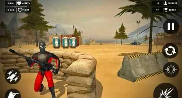 蜘蛛俠反恐射擊無限金幣(Spider vs Gangster Sniper Shooter)