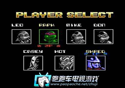 3DS忍者神龜格斗