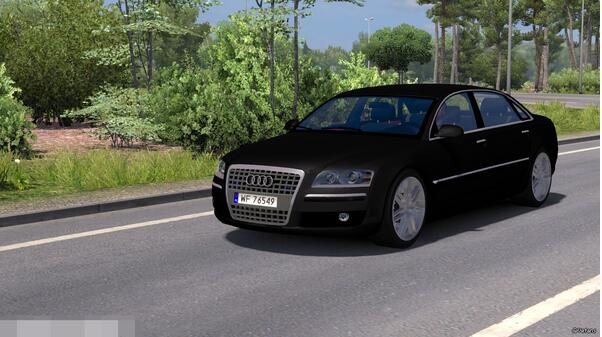 歐洲卡車模擬2v1.28奧迪A8升級(jí)版Mod
