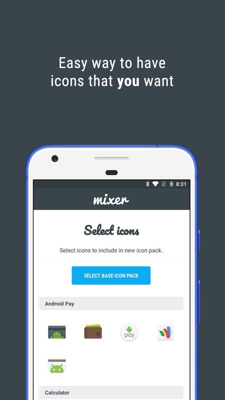 Icon Pack Mixer