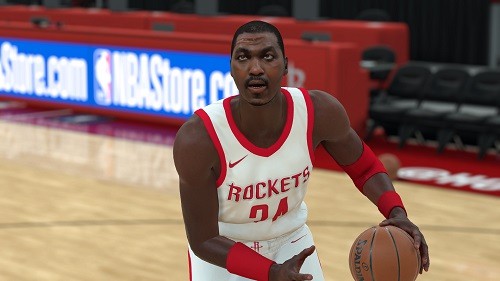 NBA2K18火箭隊名宿大夢奧拉朱旺面補MOD
