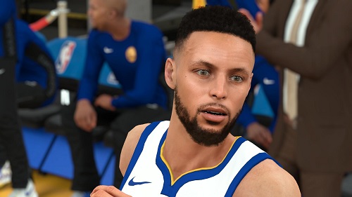 NBA2K18仿真人版萌神庫里MOD