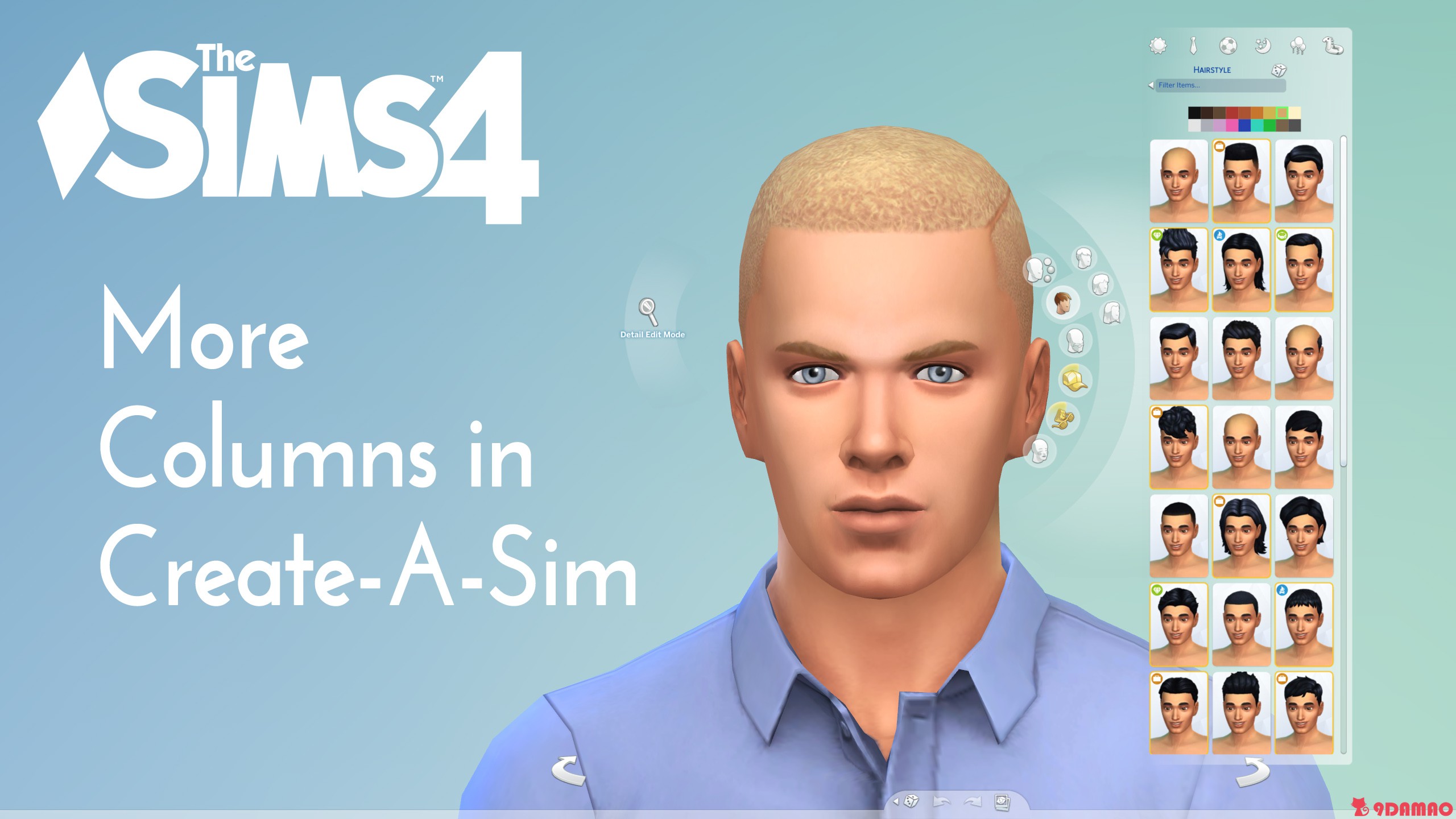 模擬人生4v1.36CAS中展示更多的欄目v1.6