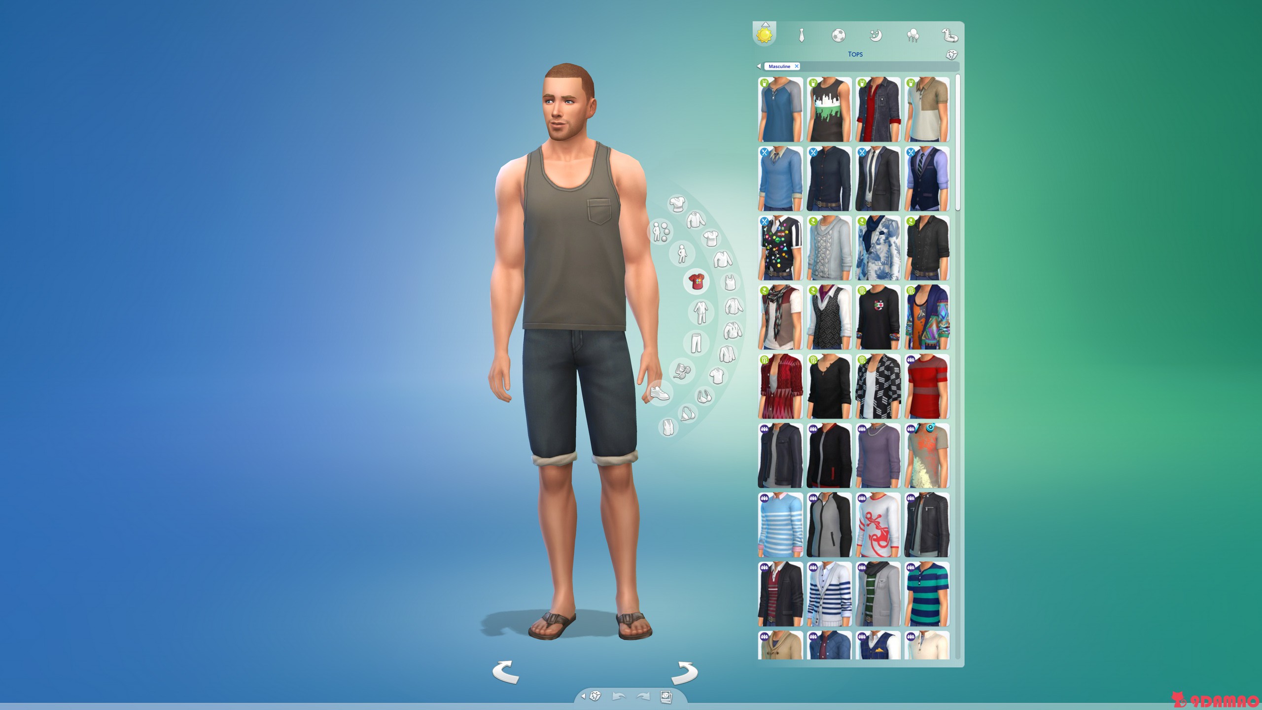 模擬人生4v1.36CAS中展示更多的欄目v1.6