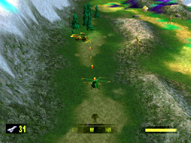 PS1玩具大兵空中突襲