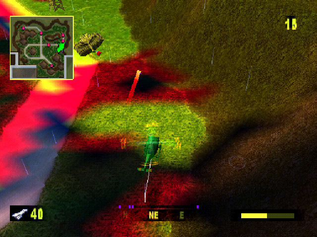 PS1玩具大兵空中突襲