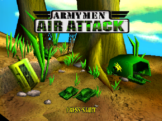PS1玩具大兵空中突襲