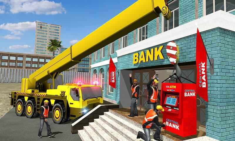 銀行建筑工地模擬(Bank Construction Site)