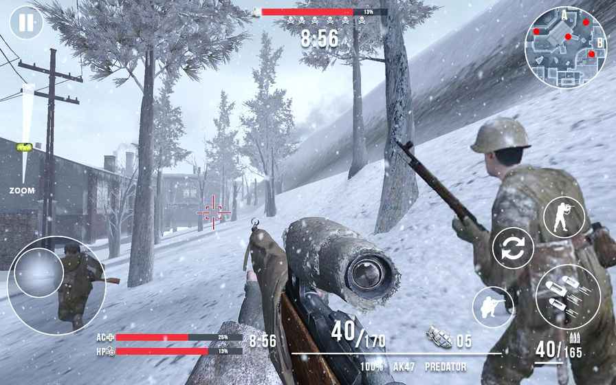 二戰(zhàn)狙擊手召喚無(wú)限鈔票子彈(Call of Sniper WW2)