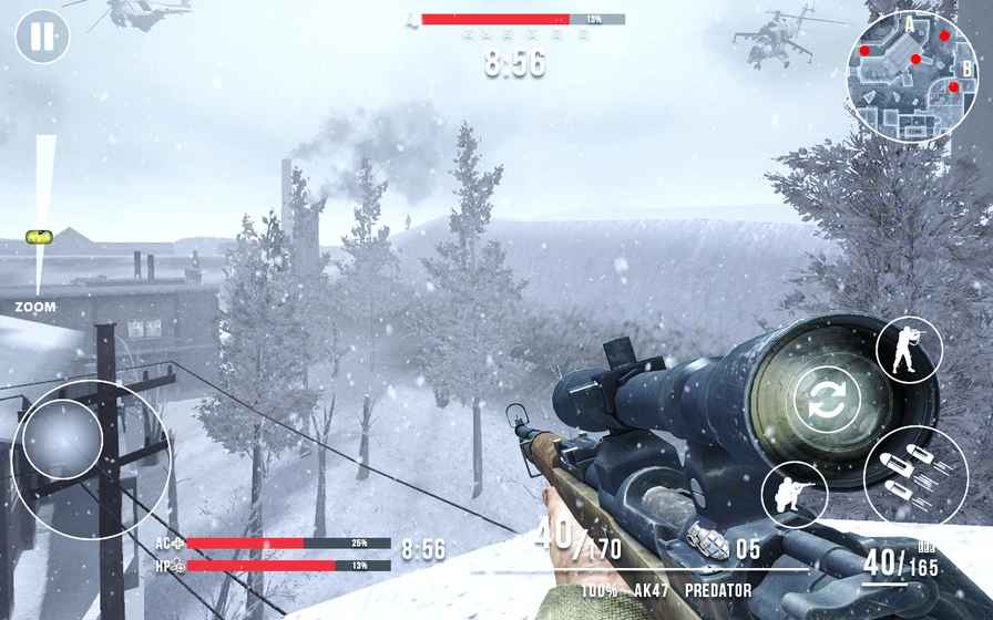 二戰(zhàn)狙擊手召喚無(wú)限鈔票子彈(Call of Sniper WW2)