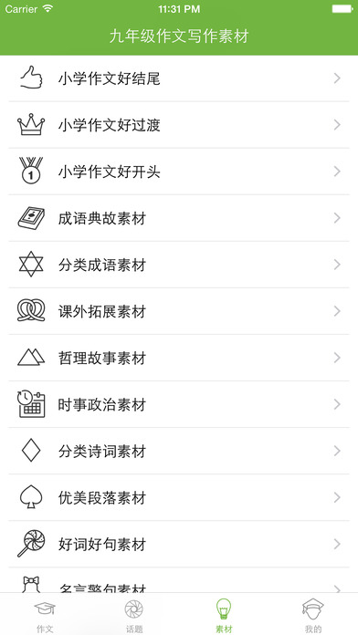 九年级优秀作文大全iphone/ipad版