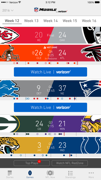 NFL iPhone/iPad版