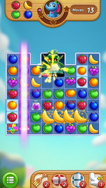瘋狂水果艾麗的旅行無限道具(Fruits Mania)