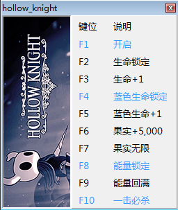 空洞騎士修改器九項v1.0