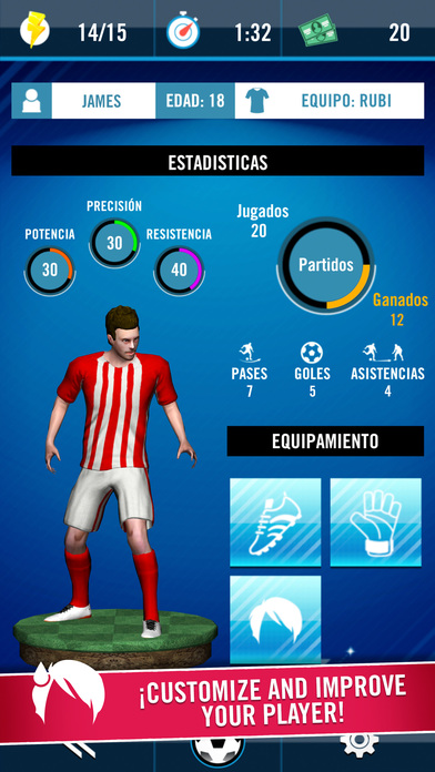 Real Soccer Star iPhone/iPad版