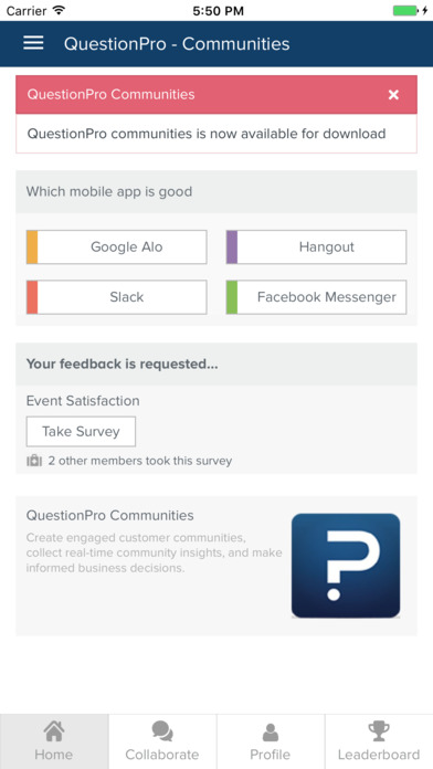 QuestionPro iPhone/iPad版