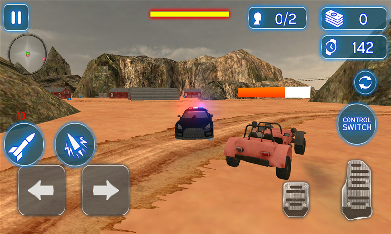 警匪火拼追逐戰(zhàn)無限彈藥版(Police Shooting Car Chase Pro)
