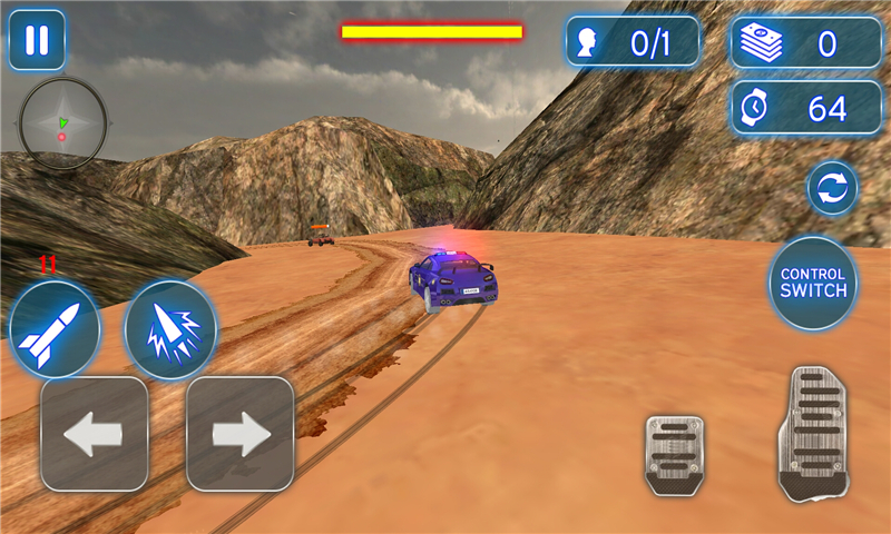 警匪火拼追逐戰(zhàn)無限彈藥版(Police Shooting Car Chase Pro)