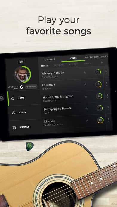 Yousician iPhone/iPad版