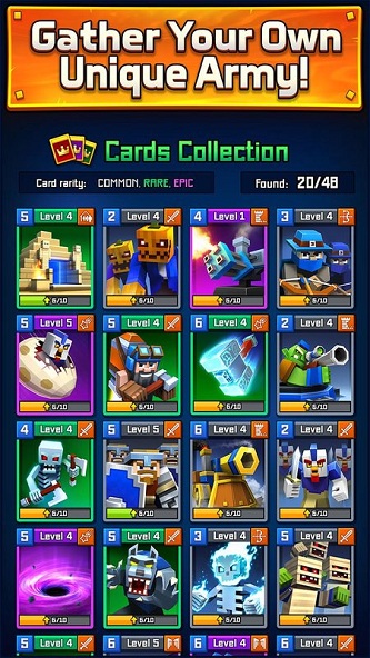 像素沖突皇室部落戰(zhàn)爭(zhēng)無(wú)限金幣鉆石(Royale Clans – Clash of Wars)