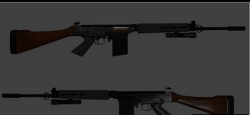 求生之路2L1A1步槍的模型MOD
