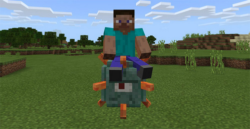 我的世界手机版怪物骑乘mod