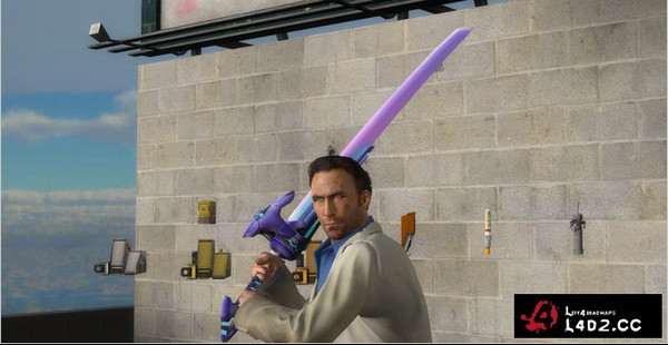 求生之路2神次元海王星武士刀mod