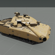 武裝突襲3MBT-52豹2SG主戰(zhàn)坦克MOD