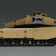 武裝突襲3MBT-52豹2SG主戰(zhàn)坦克MOD