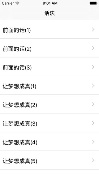 活法小說iphone/ipad版