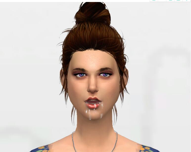 模擬人生4紅白酷炫面彩MOD