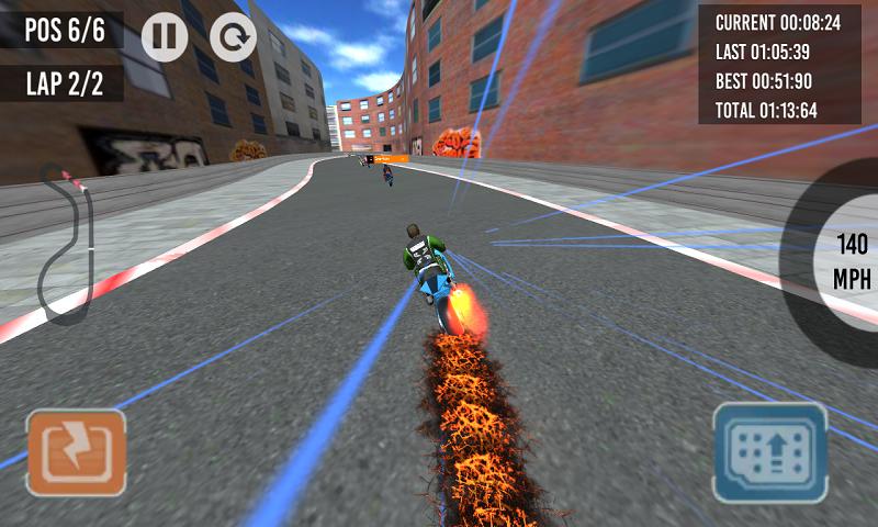 城市摩托比赛无限金币(City Turbo Moto Hero)