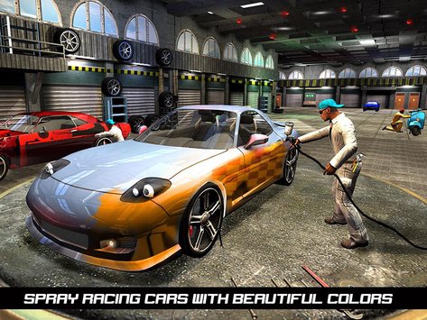 汽車技工車間車庫(Car Mechanic Workshop Garage)