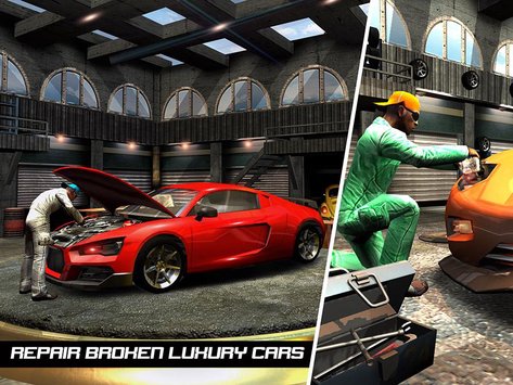 汽車技工車間車庫(Car Mechanic Workshop Garage)