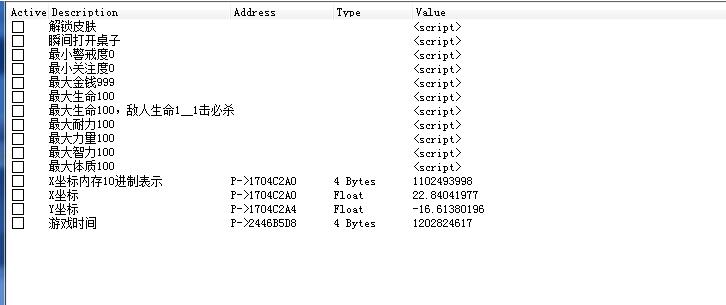 脫逃者2v1.06瞬移修改器CE腳本