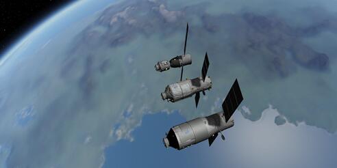 坎巴拉太空計劃v1.3中國航天器MOD整合包