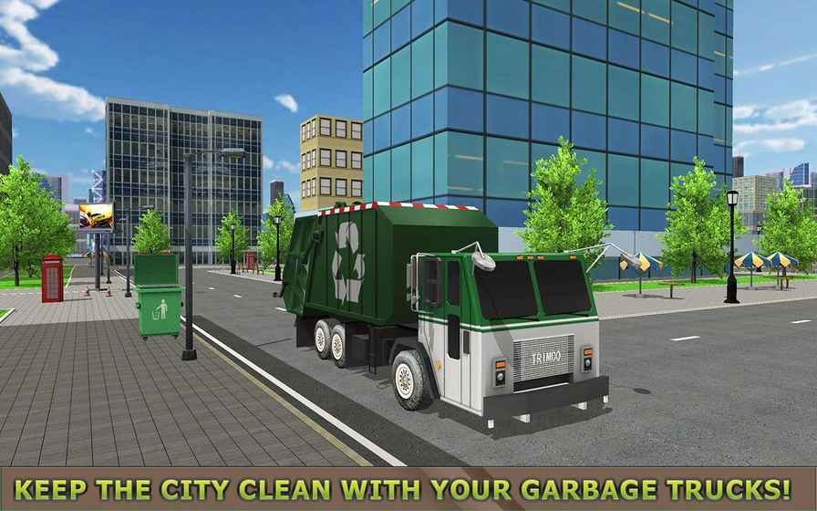 垃圾車模擬器2017專業版(Garbage Truck Simulator PRO 2017)