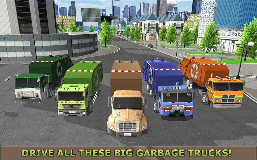 垃圾車模擬器2017專業版(Garbage Truck Simulator PRO 2017)