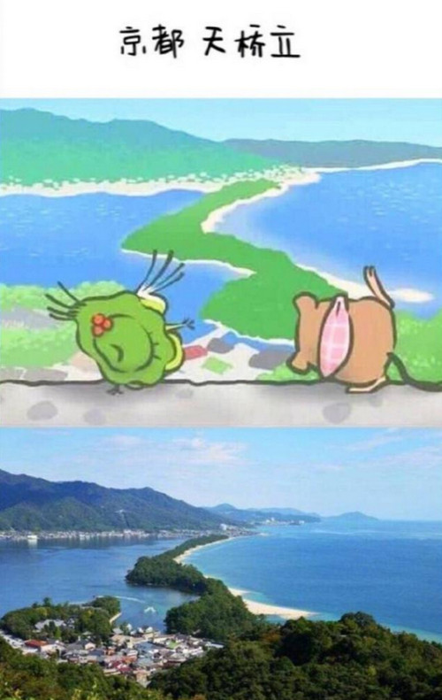 旅行青蛙旅行的地方照片圖鑒和實地原型對照一覽