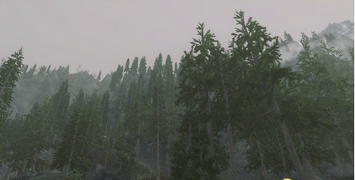 上古卷軸5天際重制版2K高清3D樹木植被MOD