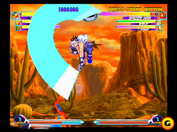 PS2漫画英雄VS卡普空2