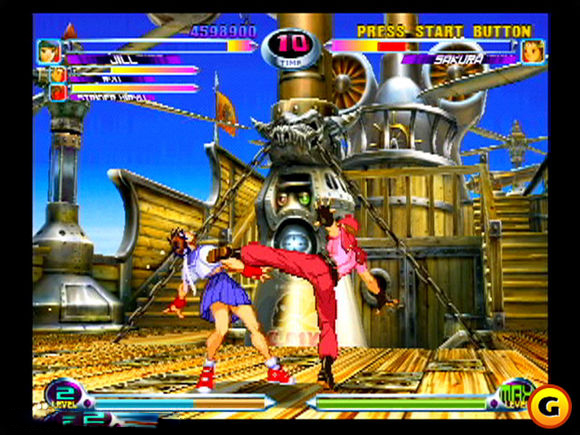 PS2漫画英雄VS卡普空2