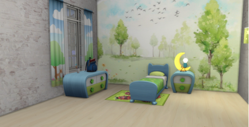 模擬人生4高清連續(xù)壁紙墻畫MOD