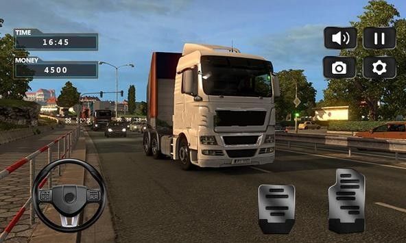 欧洲卡车模拟拖车司机2018(Euro Truck Sim Truck Trailer Dri)