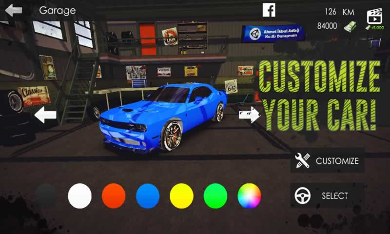 现代肌肉跑车驾驶(Modern Muscle Car Driving)